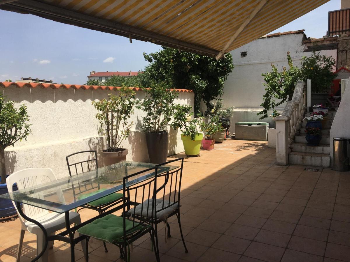 Maison 3 Chambres Gde Terrasse Proche Vieux Port Et Sncf Marsella Exterior foto