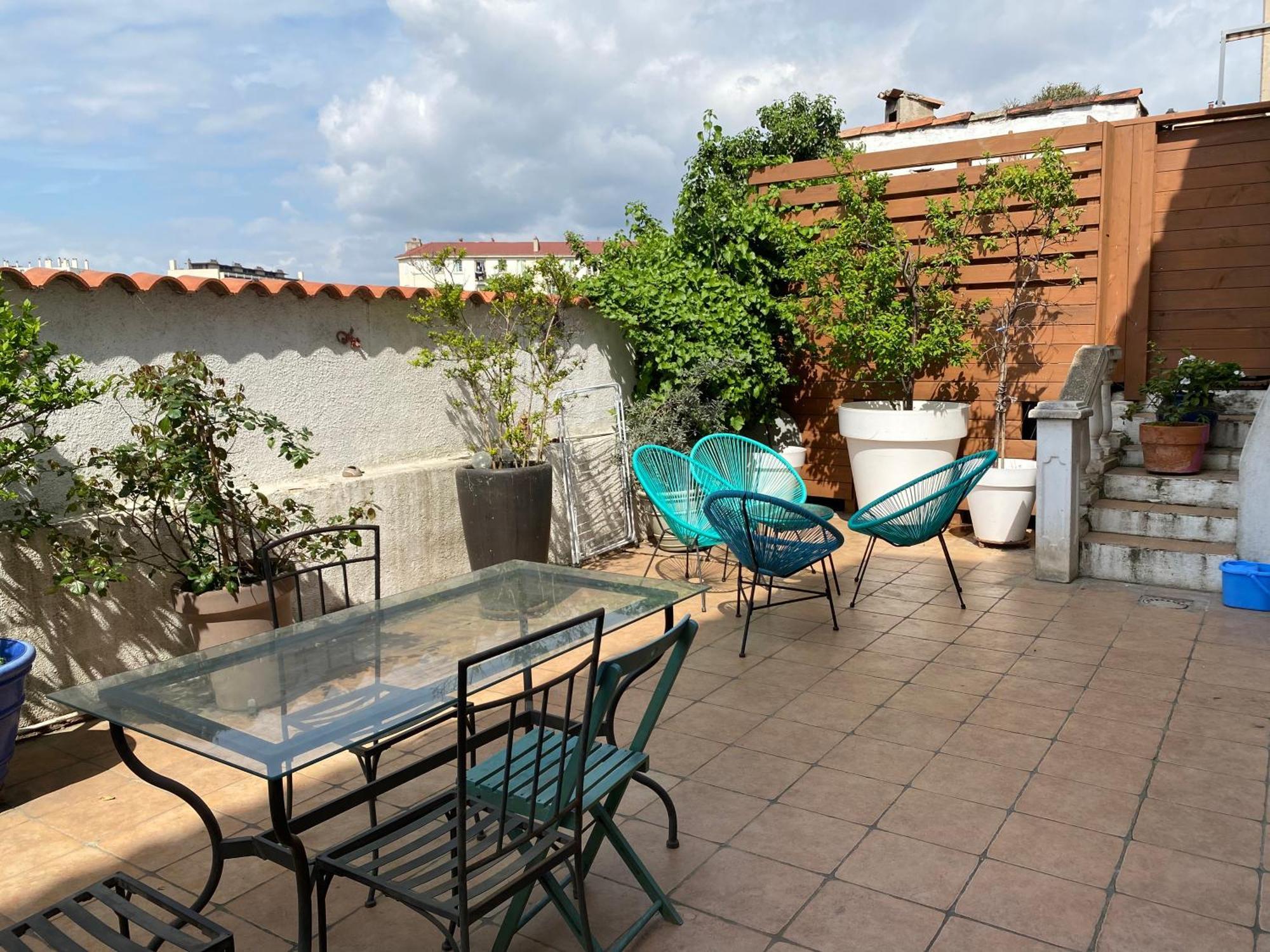 Maison 3 Chambres Gde Terrasse Proche Vieux Port Et Sncf Marsella Exterior foto